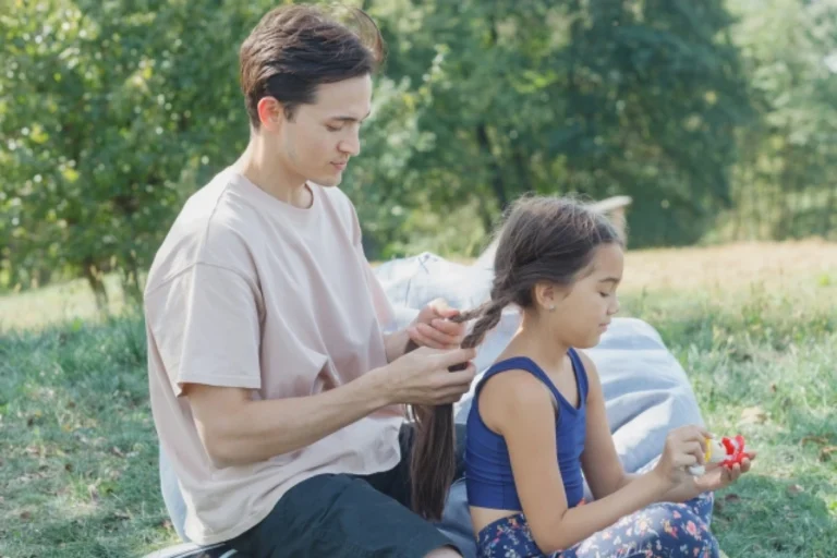 お父さんと子ども