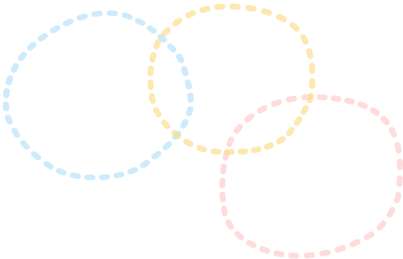 父母子どもを表す3つの輪